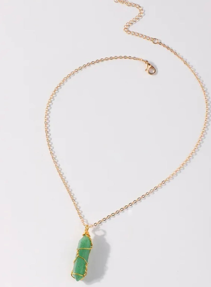 Gemstone necklace