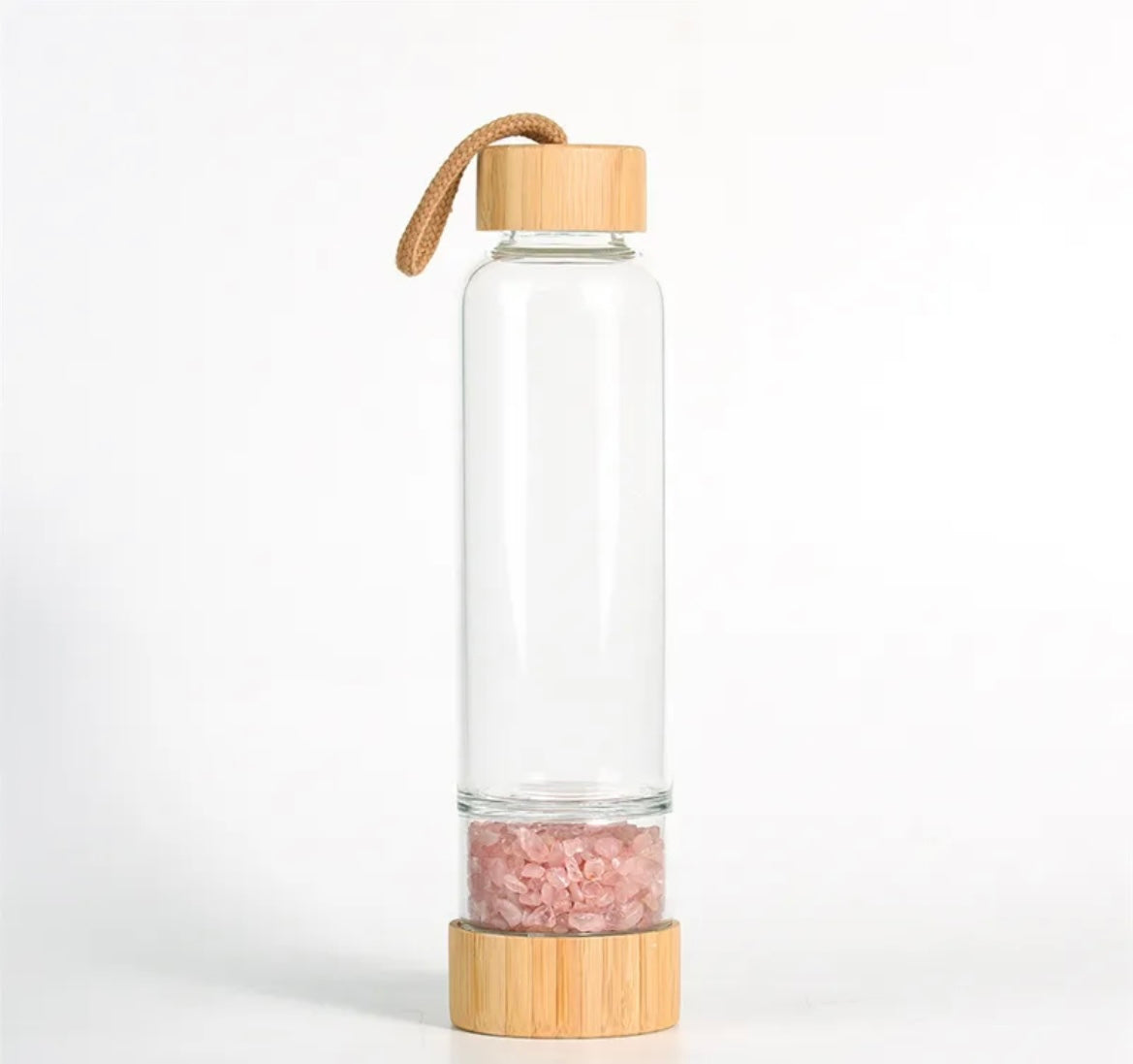 Crystal glass bottle