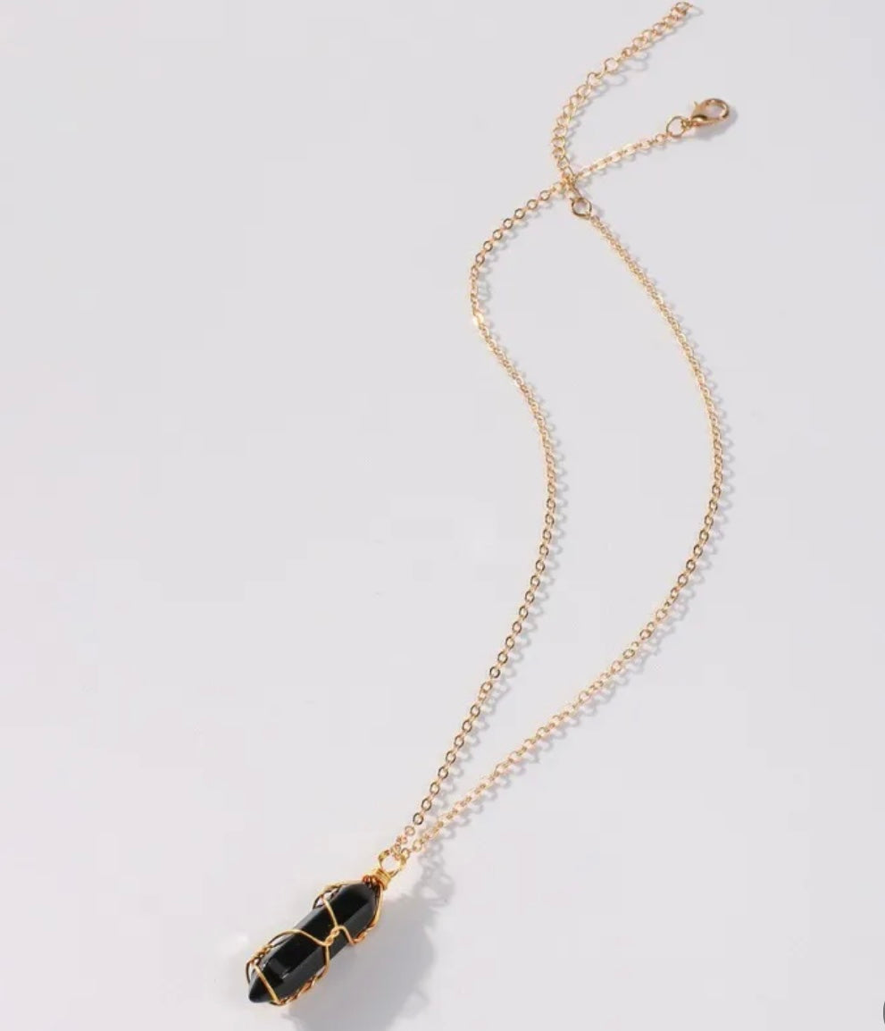 Gemstone necklace