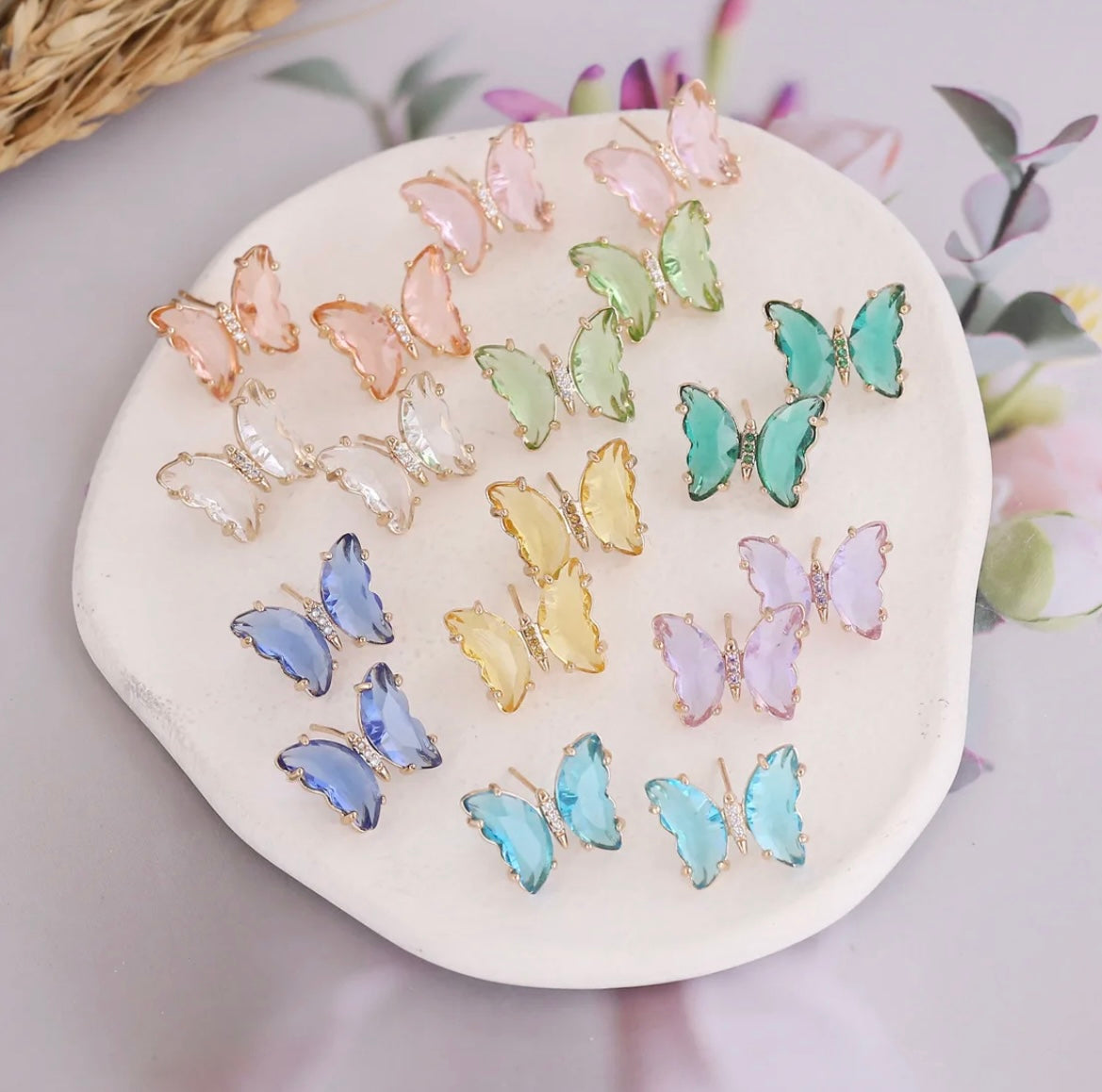 Butterfly earrings