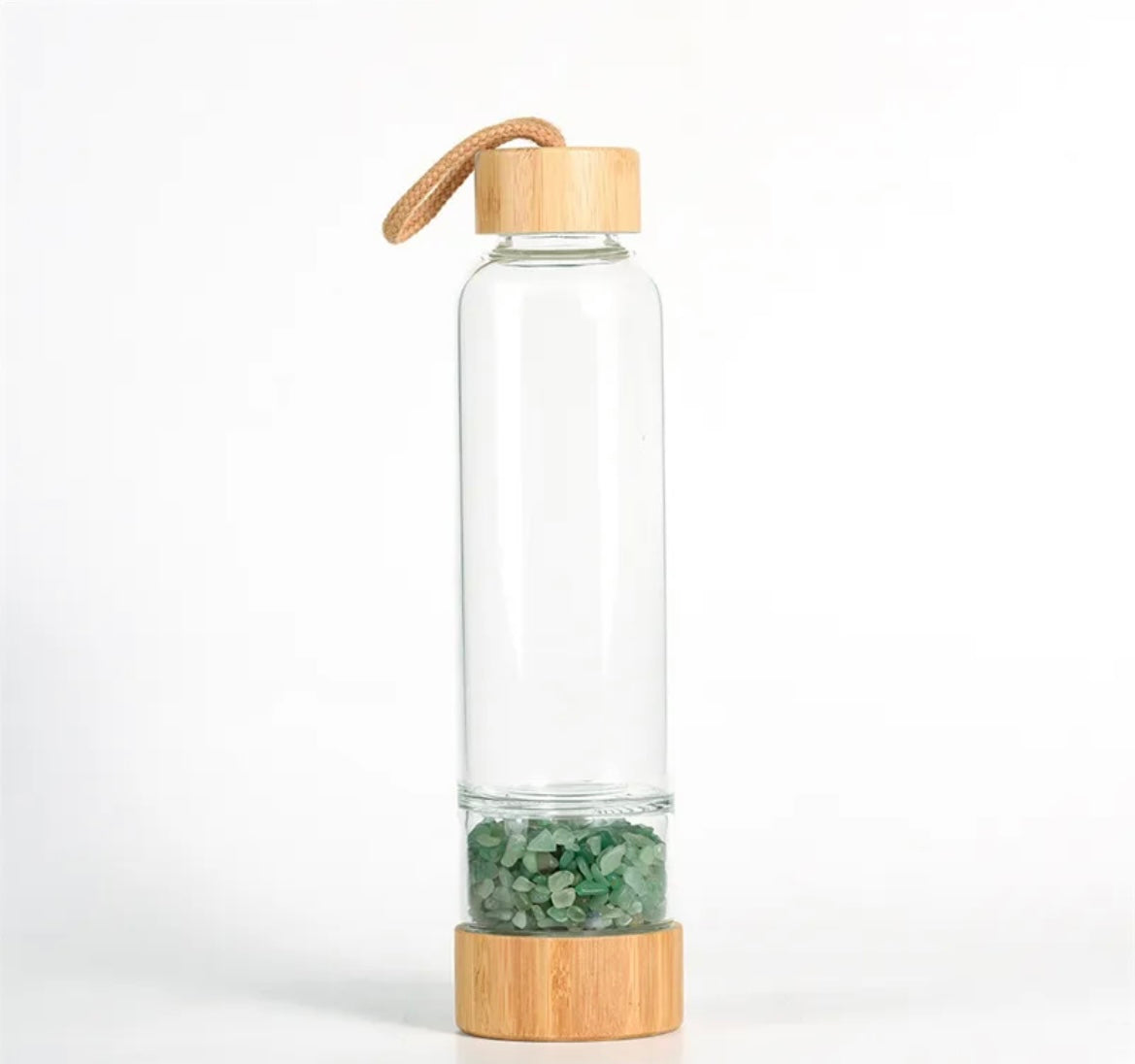 Crystal glass bottle