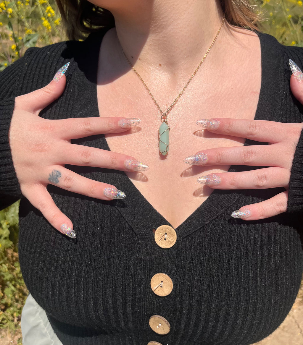 Gemstone necklace