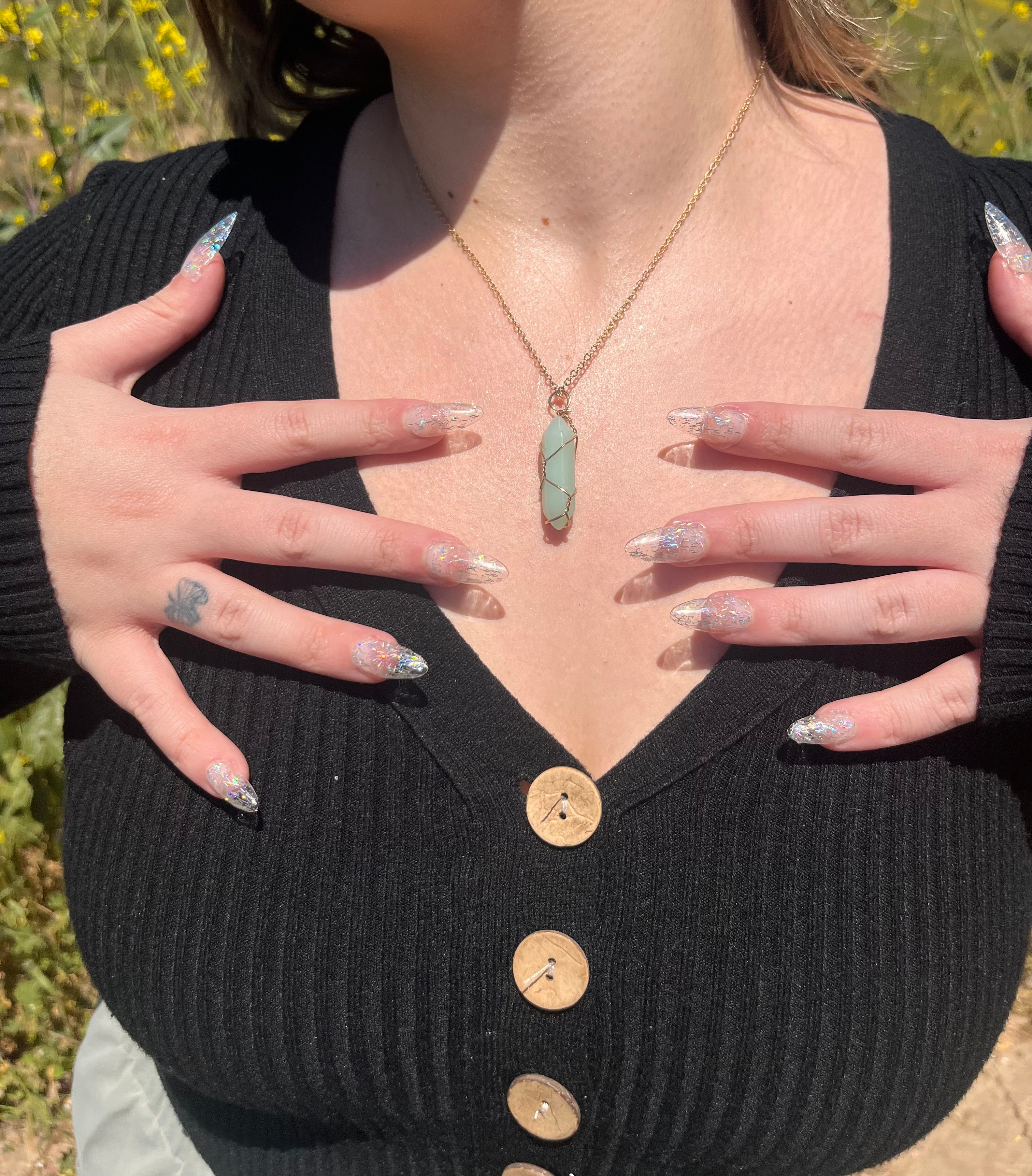 Gemstone necklace