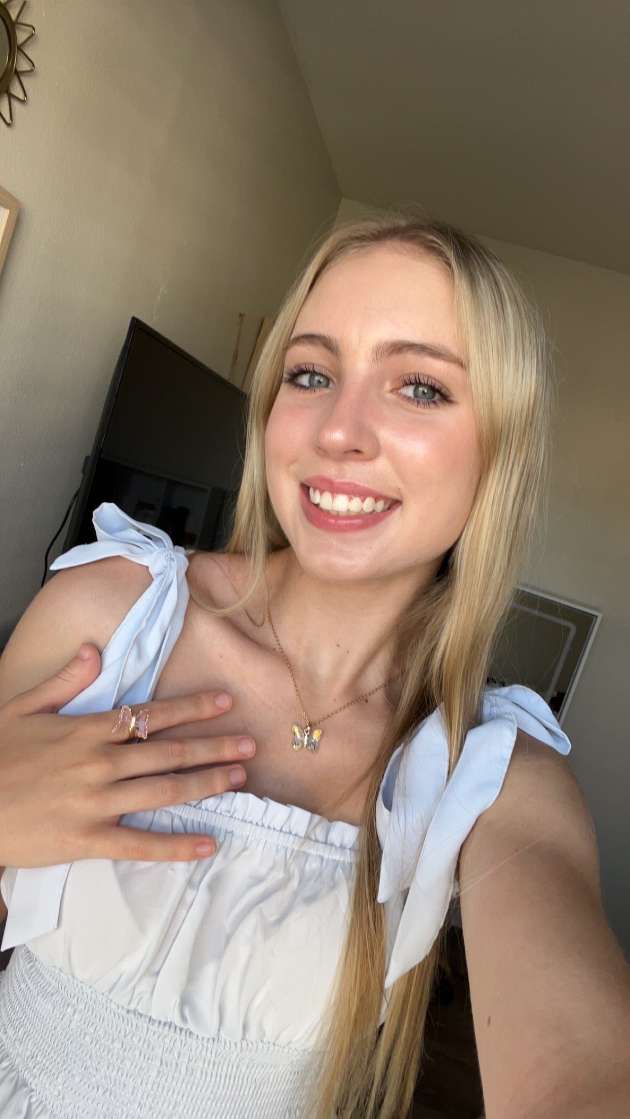 Butterfly necklace