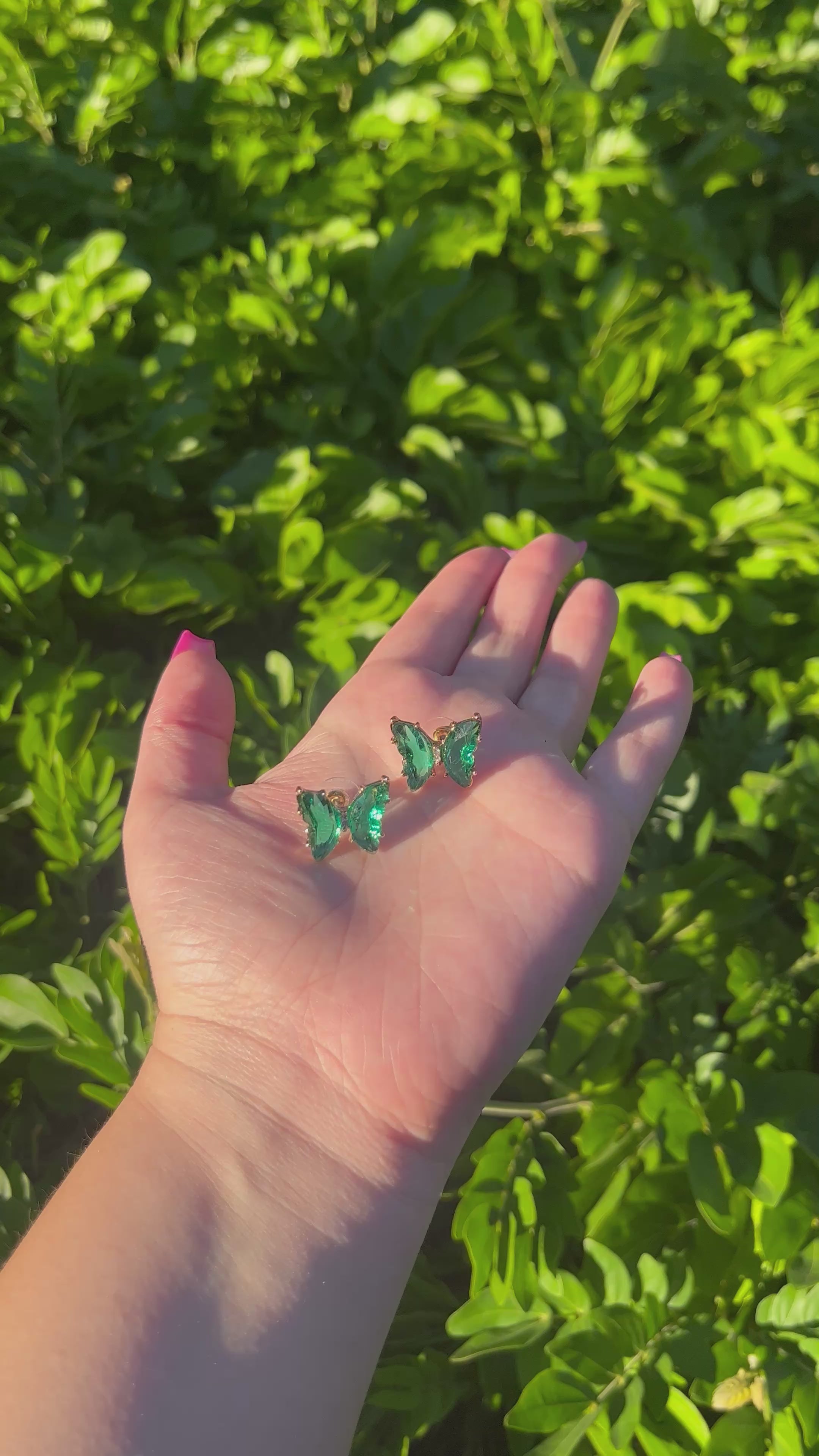 Butterfly earrings