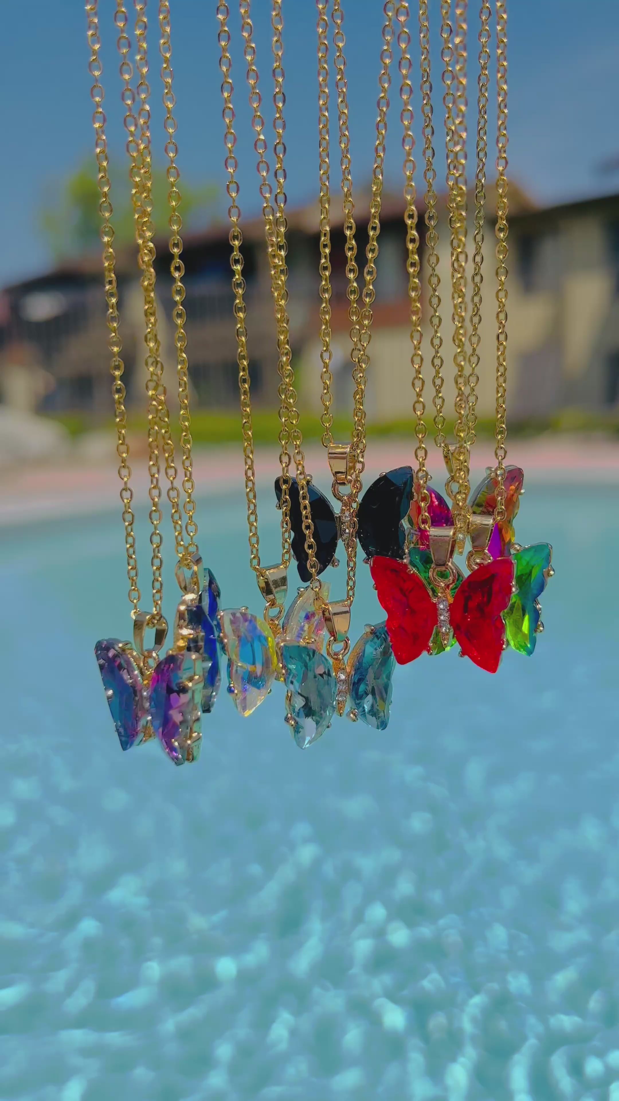 Butterfly necklace